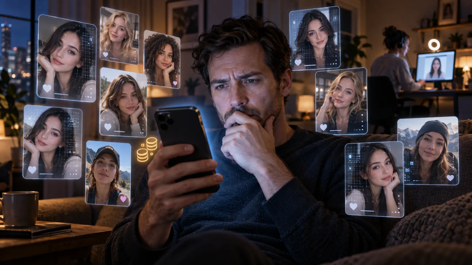 Why Are 3 Out of 4 Matches on Dating Apps Actually AI Despite Claims of Real Users?