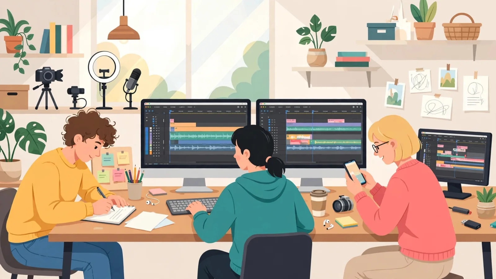 How a 3-Person E-Commerce Team Uses AI to Create Product Short Videos: Script, Captions, and Voiceover Split into…
